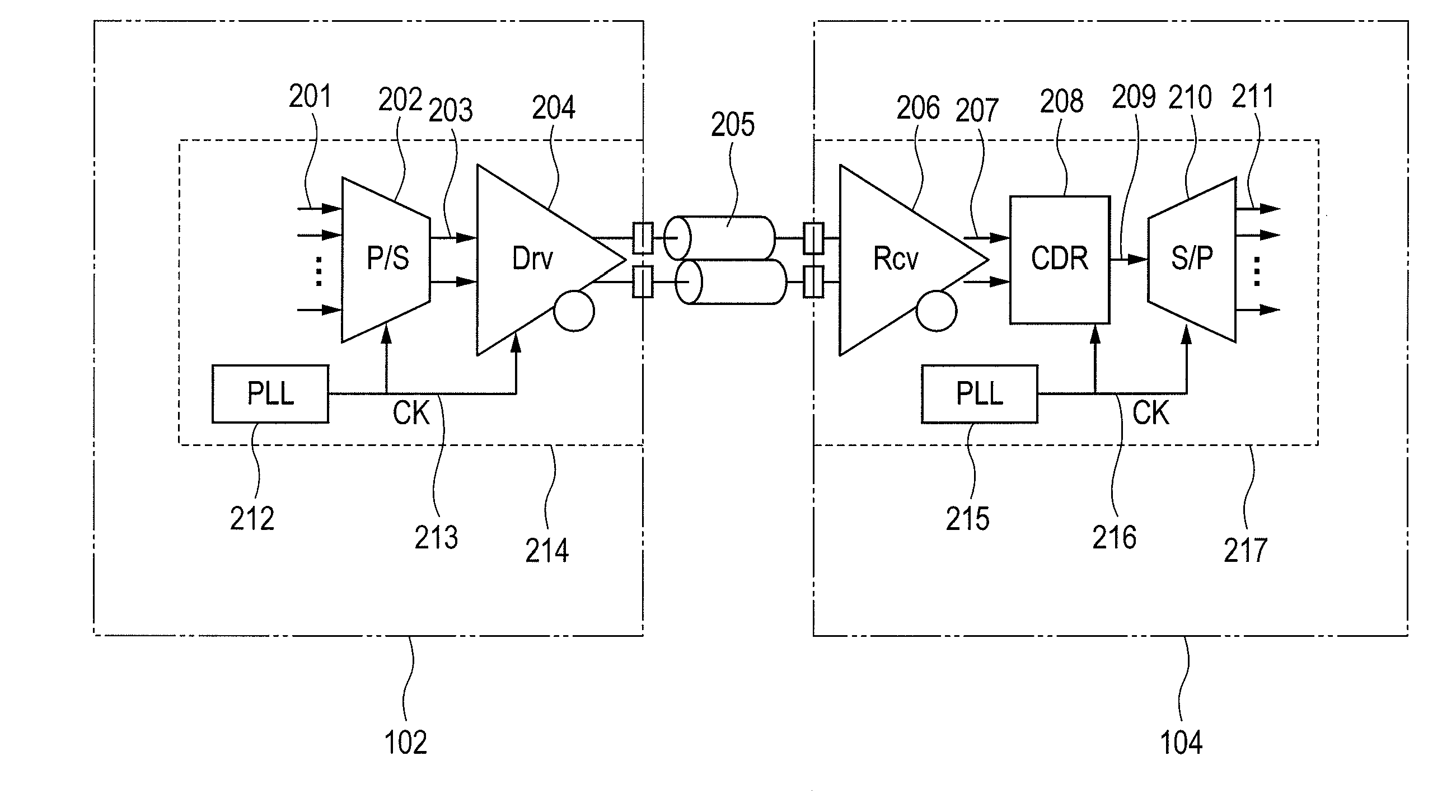 Receiving circuit, semiconductor device including the same, and information processing system