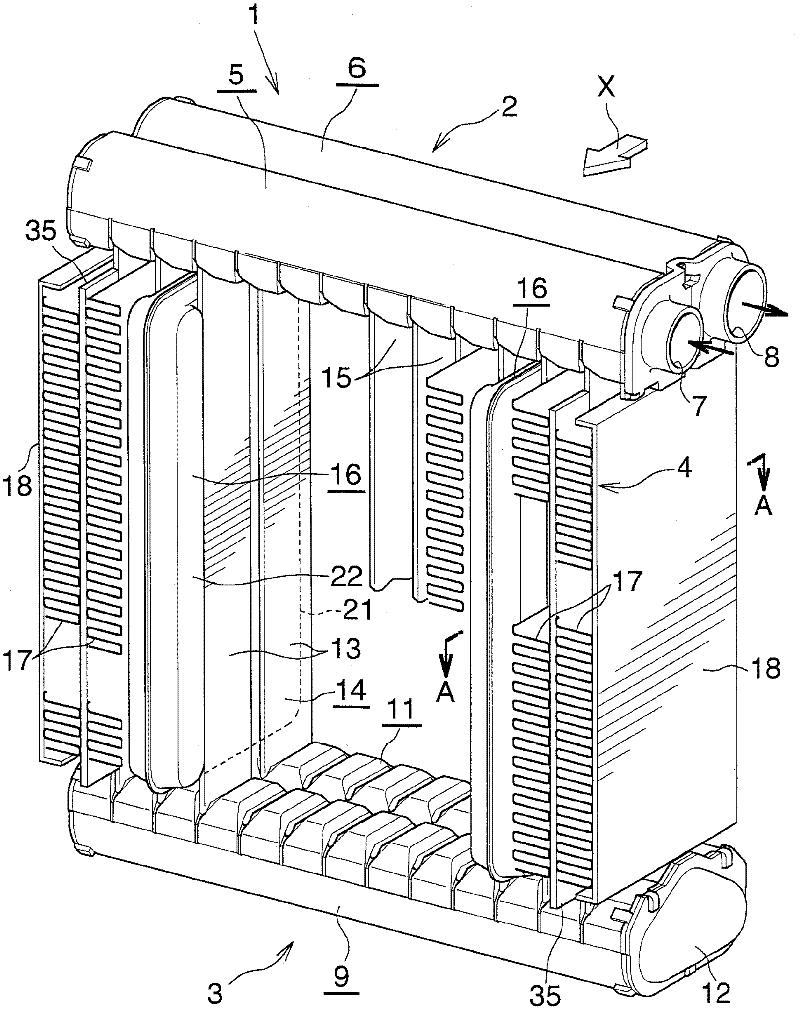 Evaporator with cool storage function