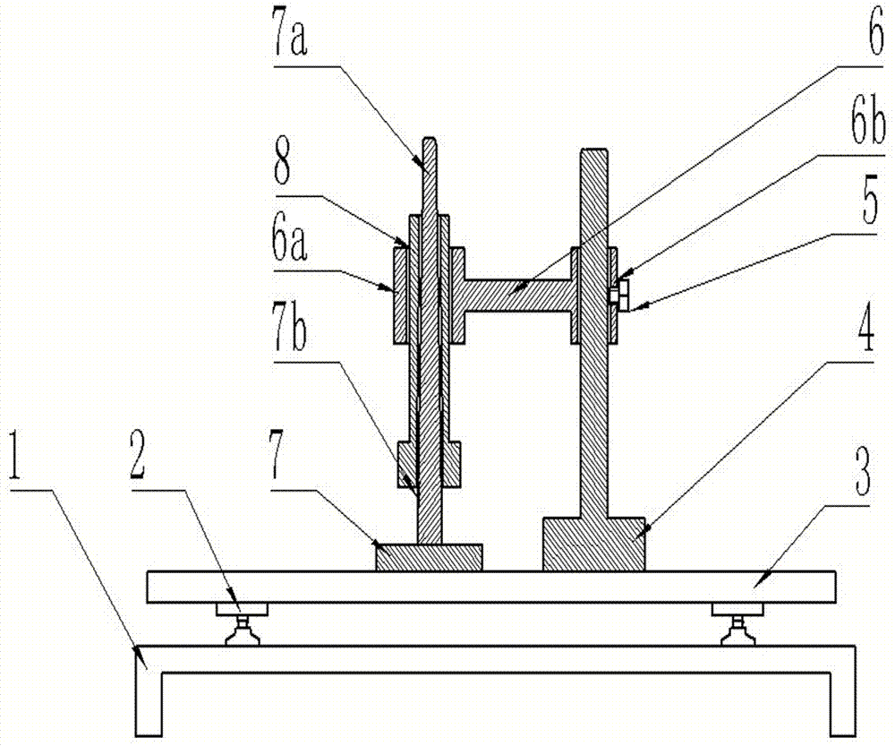 Inner diameter detection device of the fixed tapered hole in the center of textile spinning frame