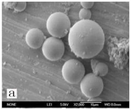 A kind of coated silicon dioxide microsphere and preparation method thereof