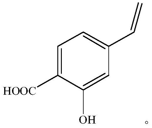 Preparation method of p-vinylsalicylic acid