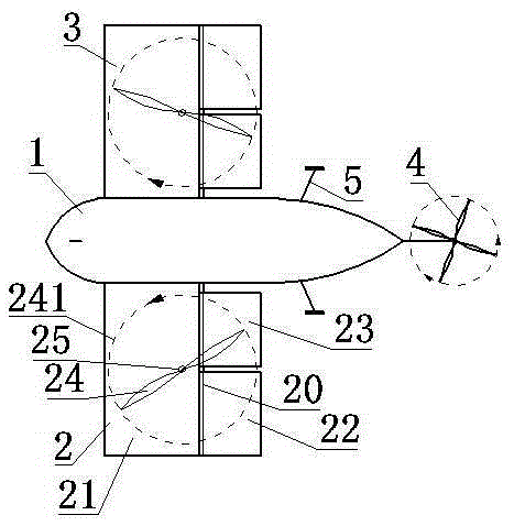 Composite-wing aircraft with tail rotor