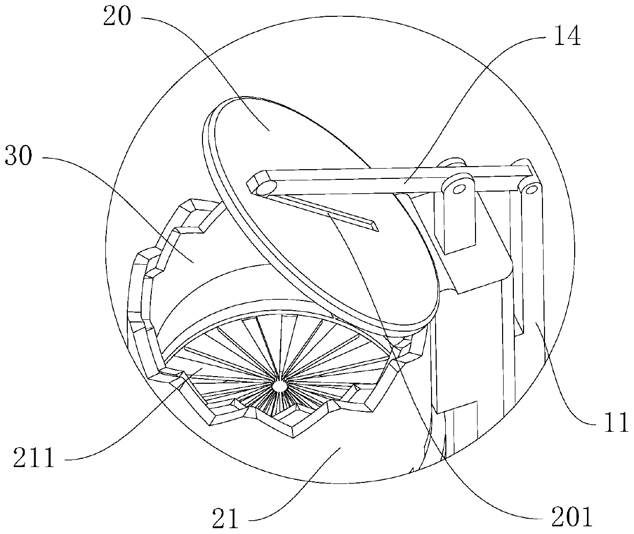 Jujube harvesting device