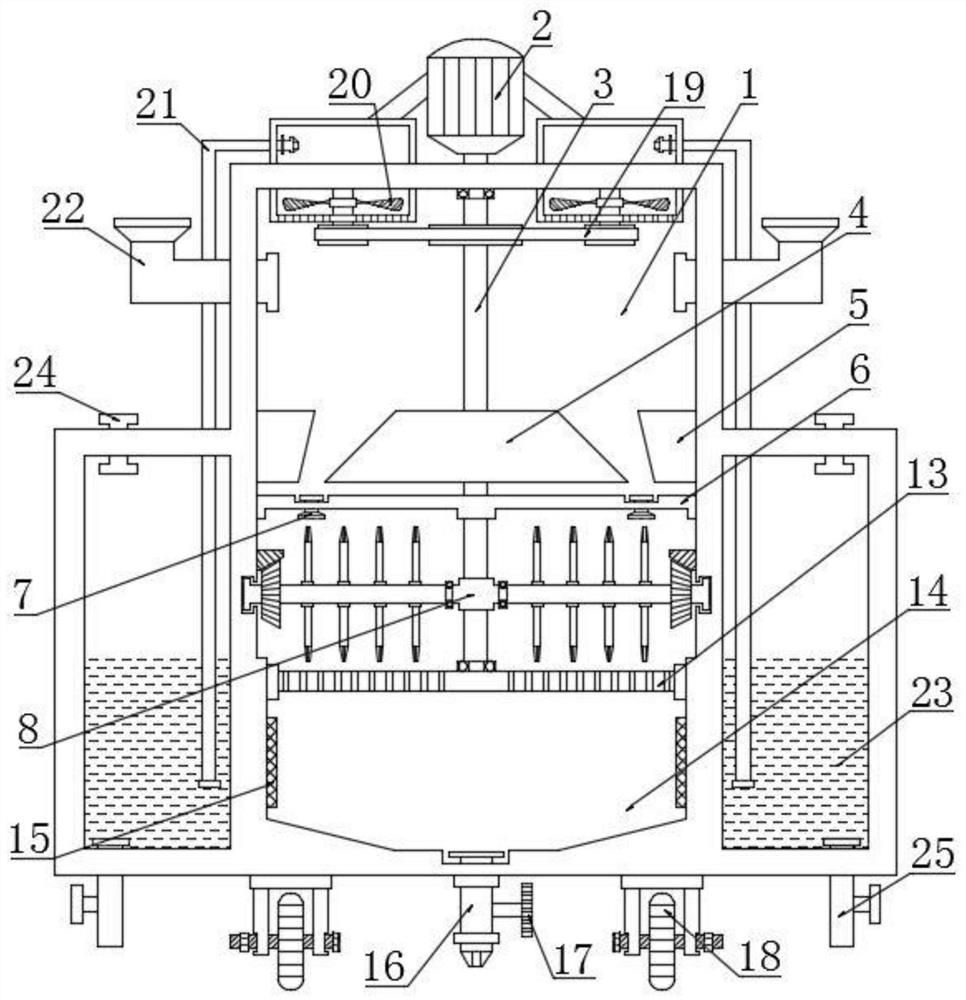 An asphalt heating device for municipal road maintenance