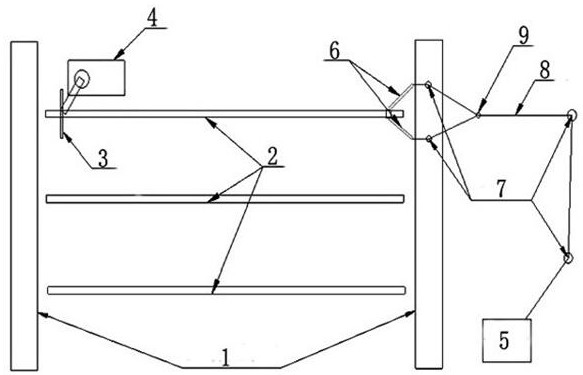 Hoisting method of cable-stayed suspended tubular busbar