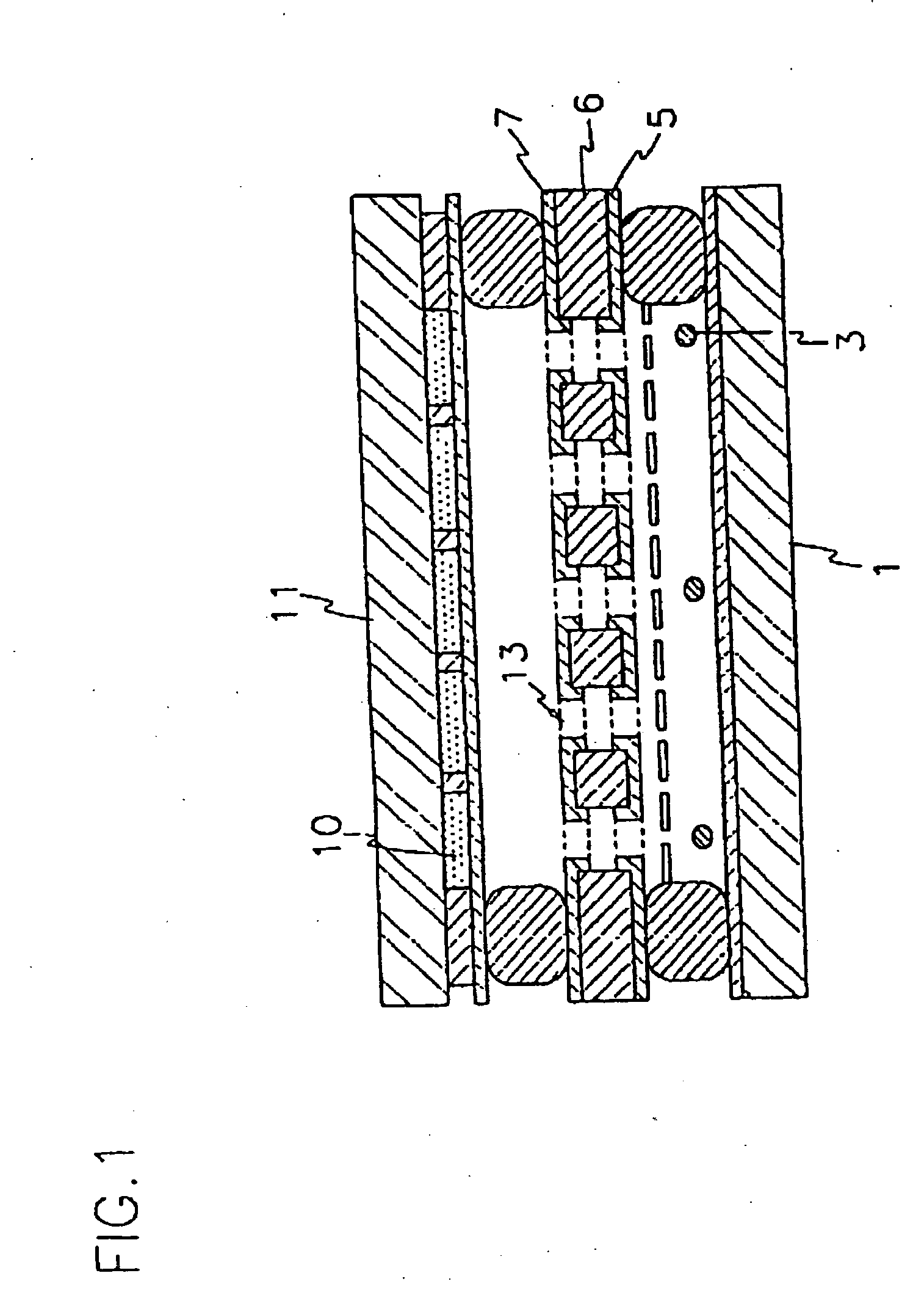 Barrier metal layer for a carbon nanotube flat panel display