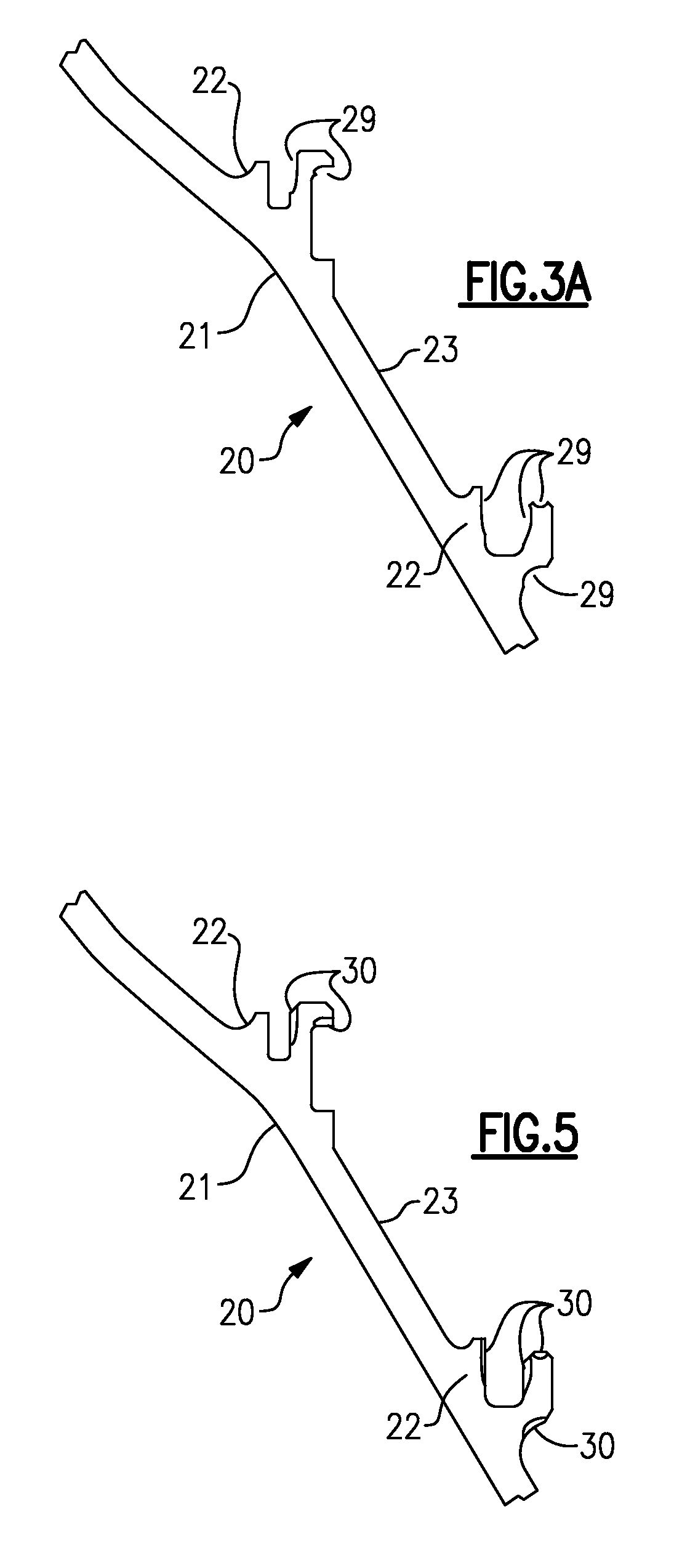 Repaired internal holding structures for gas turbine engine cases and method of repairing the same
