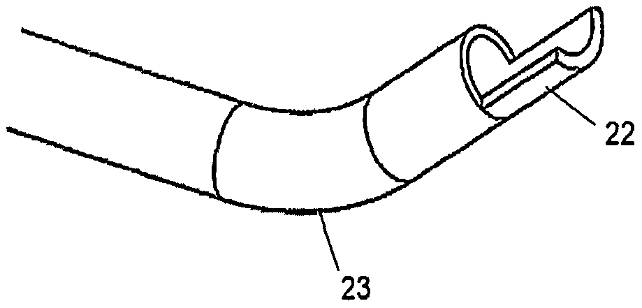 An adjustable curved tissue removal instrument with mapping function