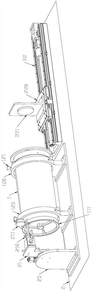 Cassegrain telescope adjustment mechanism and adjustment method