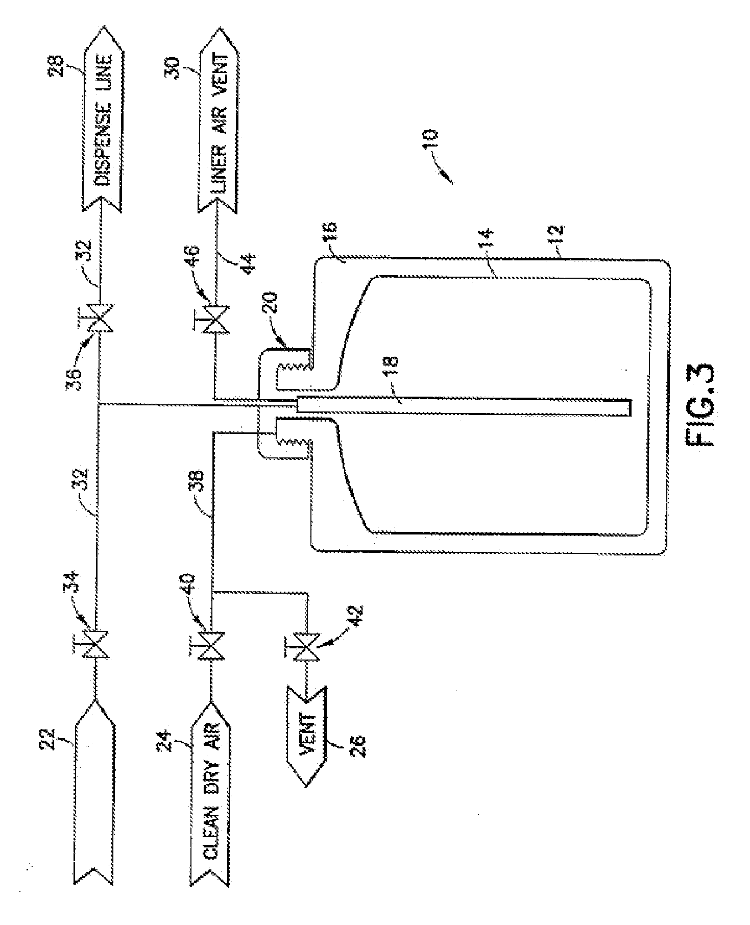 Apparatus and method for minimizing the generation of particles in ultrapure liquids