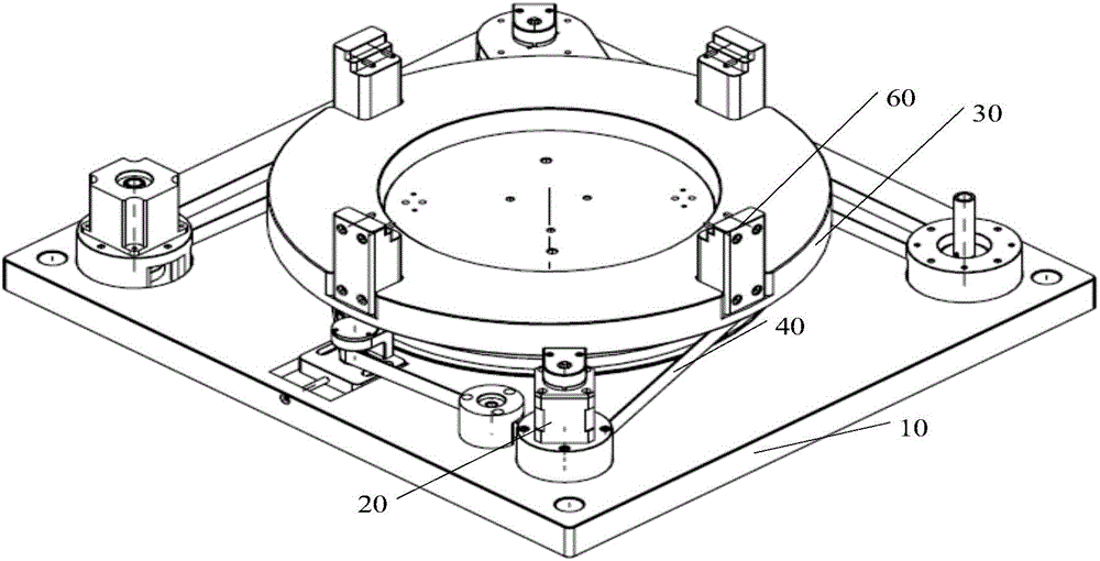 Optical fiber core butting matrix structure