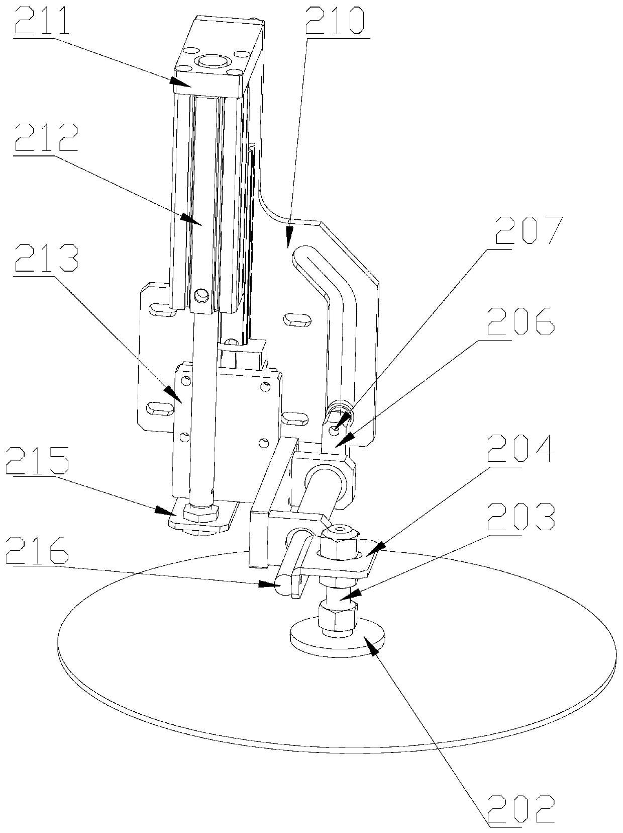 Glass vertical edge grinding equipment