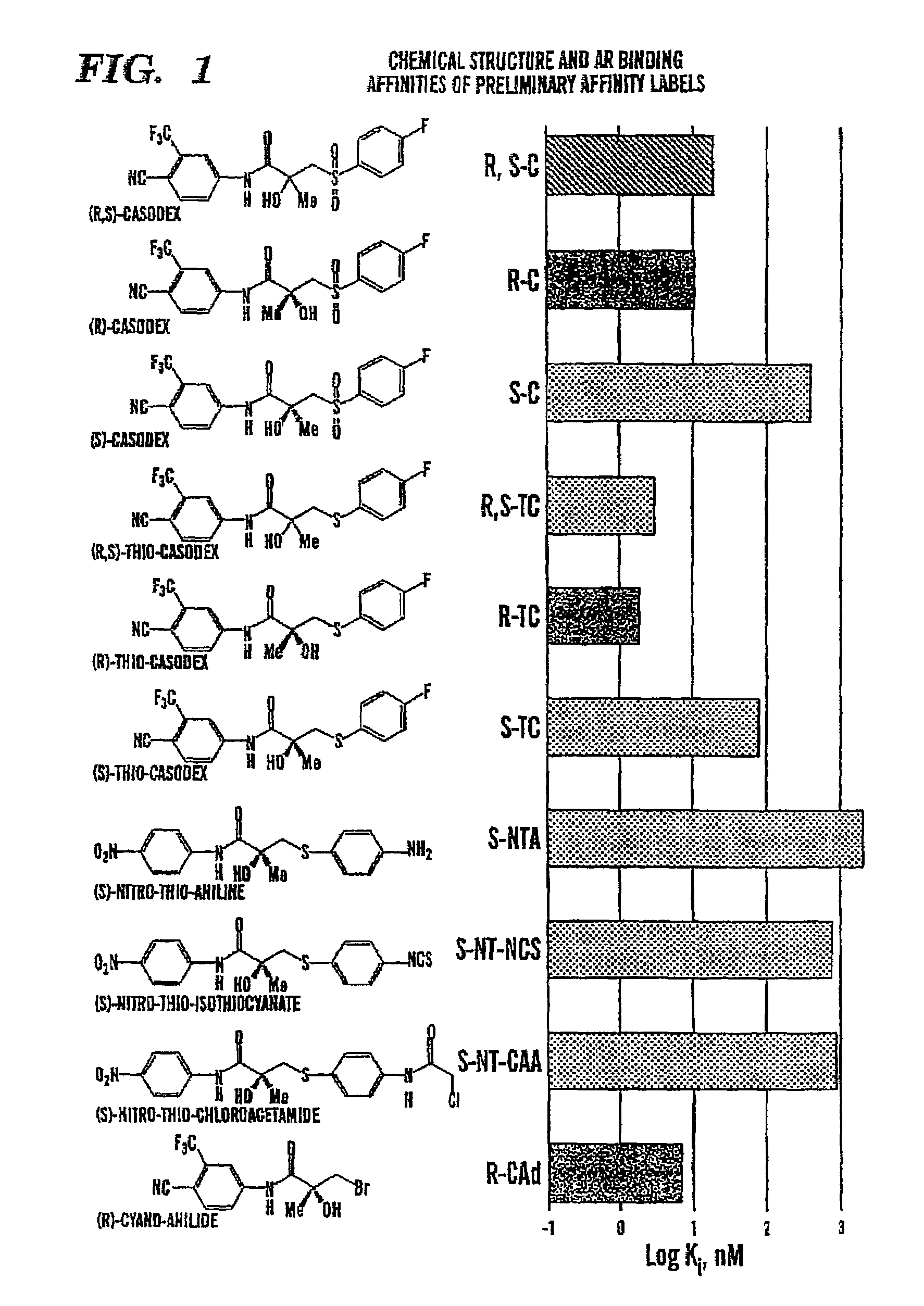 Irreversible non-steroidal antagonist compound and its use in the treatment of prostate cancer