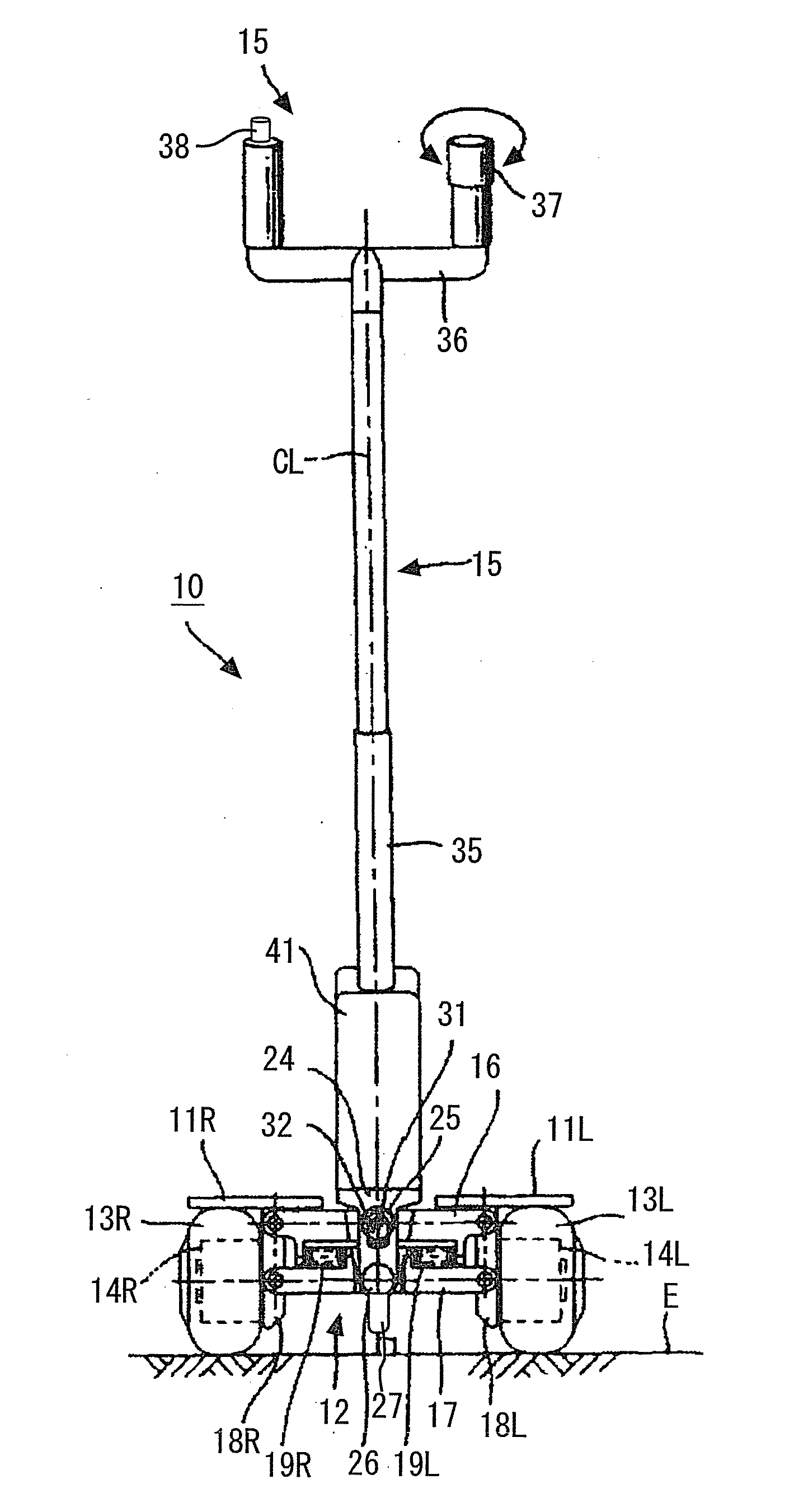 Traveling device and its control method