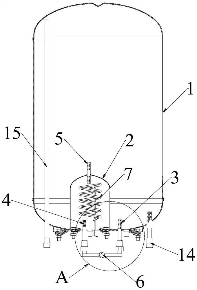 Water heater and water circulation control method