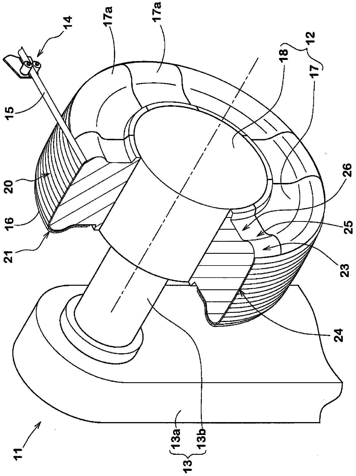 Manufacturing method of pneumatic tire