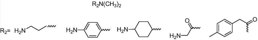 Method for preparing fatty acid amide dimethyl tertiary amine compounds from solid superbase