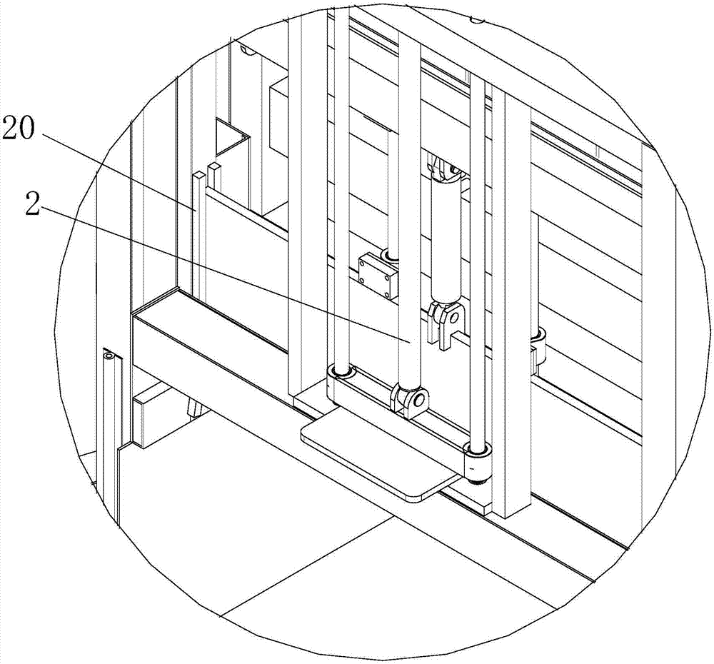 Main engine tipping bucket oblique angle type lifting door stable type garbage compression equipment