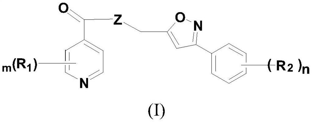 Isonicotinic acid derivative and its preparation method and use