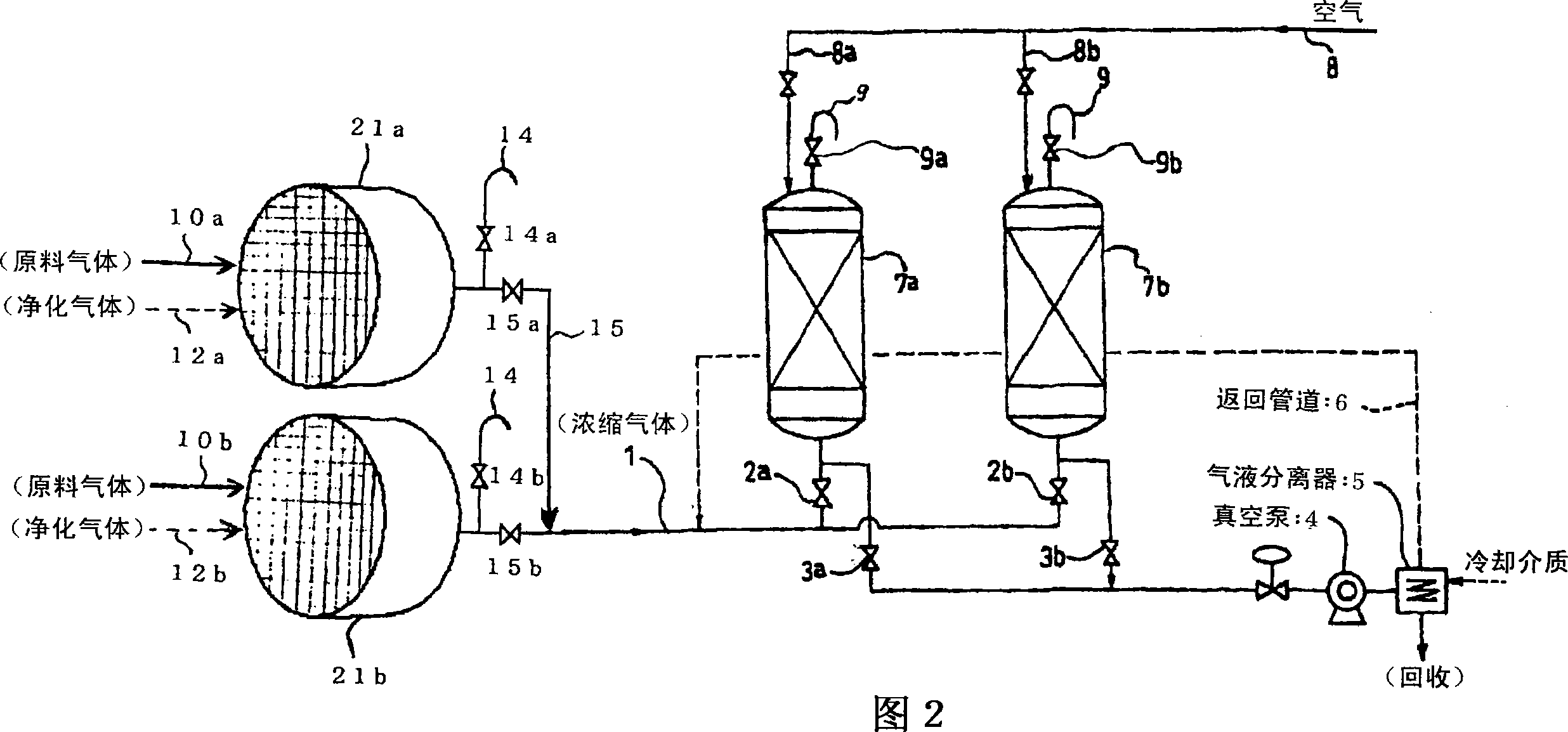 Method of purifying large quantity of exhaust gas containing dilute volatile hydrocarbon