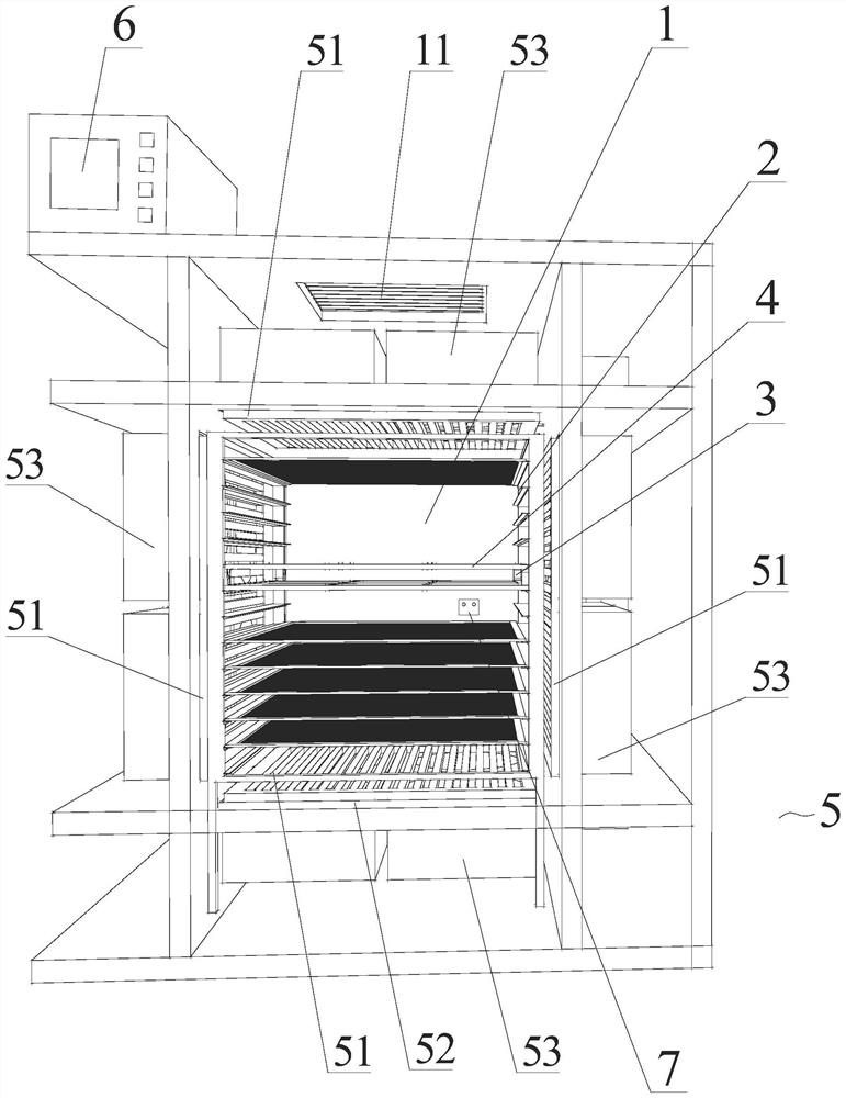 Tremella drying process and tremella drying device