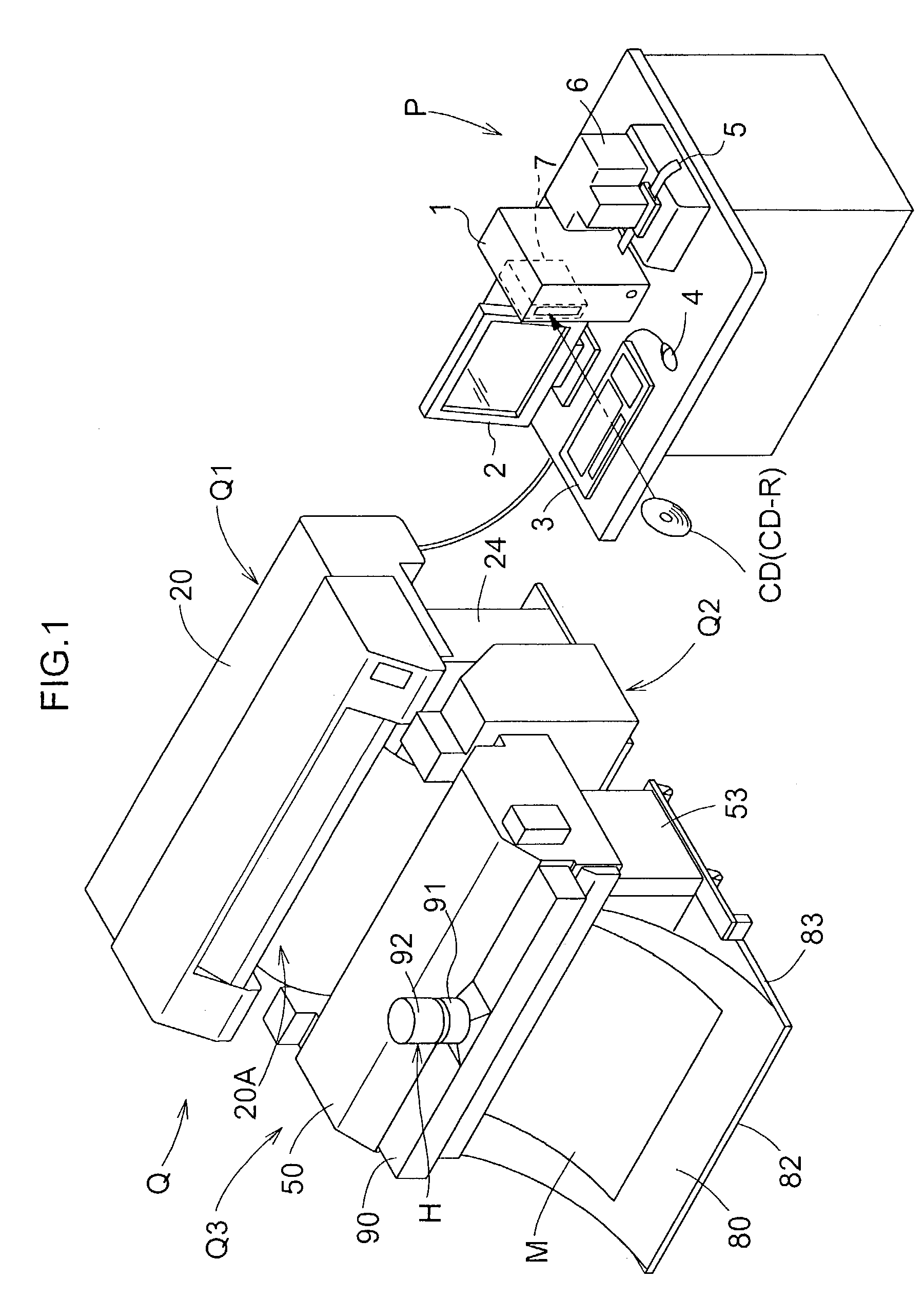 Heat fixing apparatus for sublimating and fixing sublimating ink to recording medium