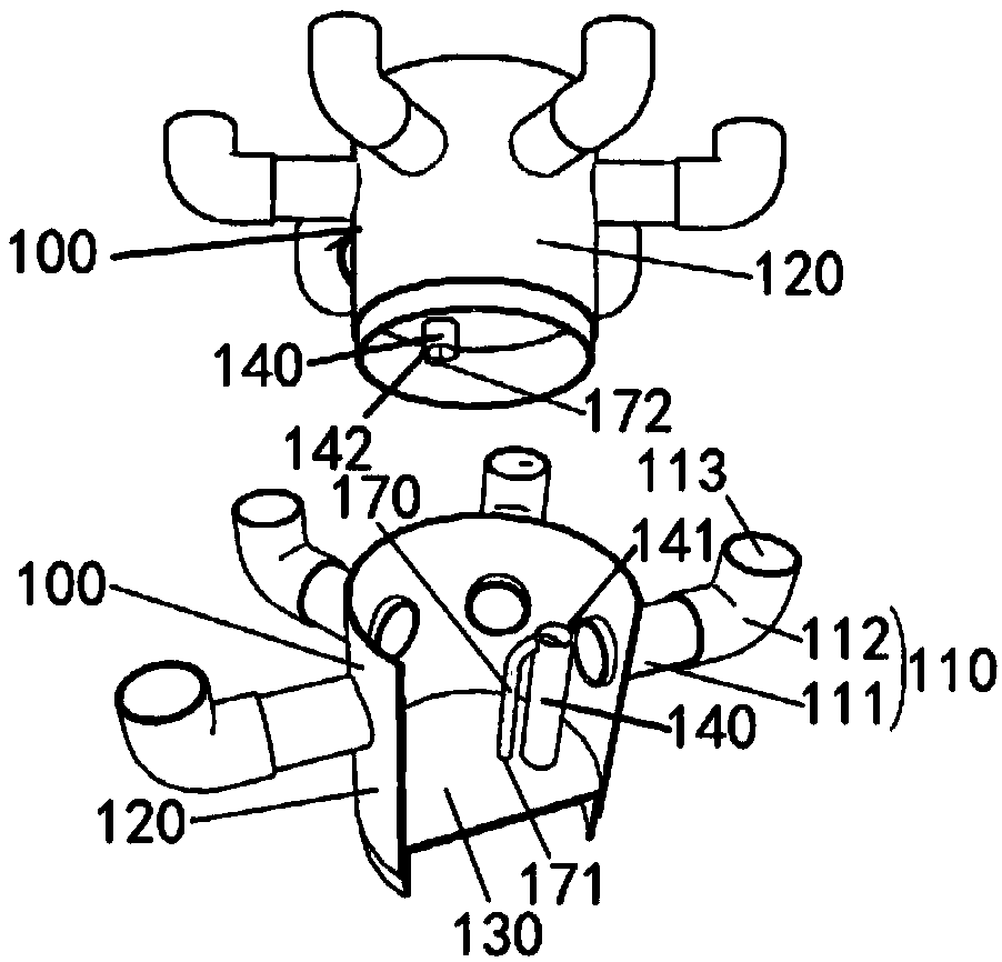 Hydroponic pot, column and cultivation device