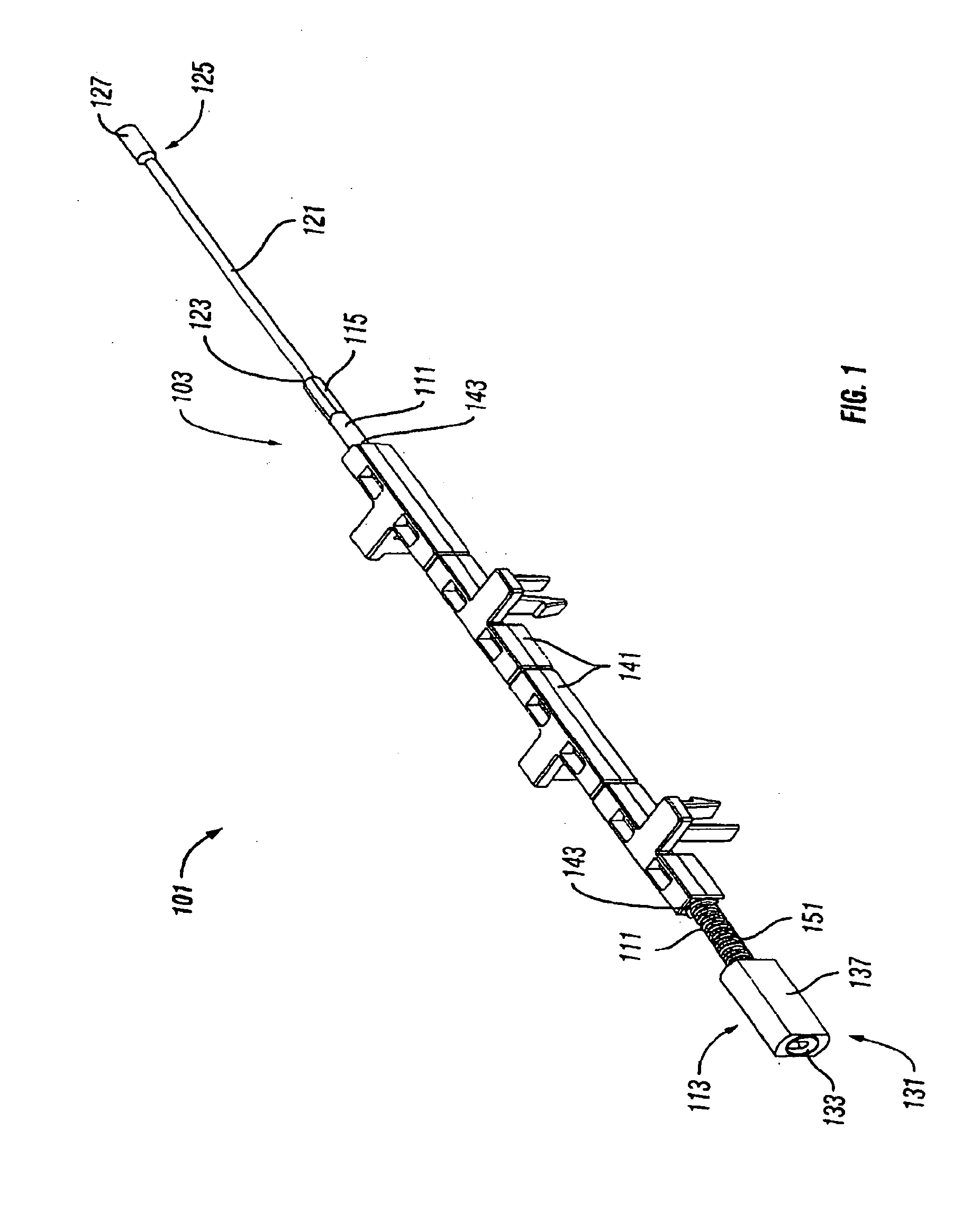Rod Assembly Connector for Mounting Light Emitting Display Apparatuses