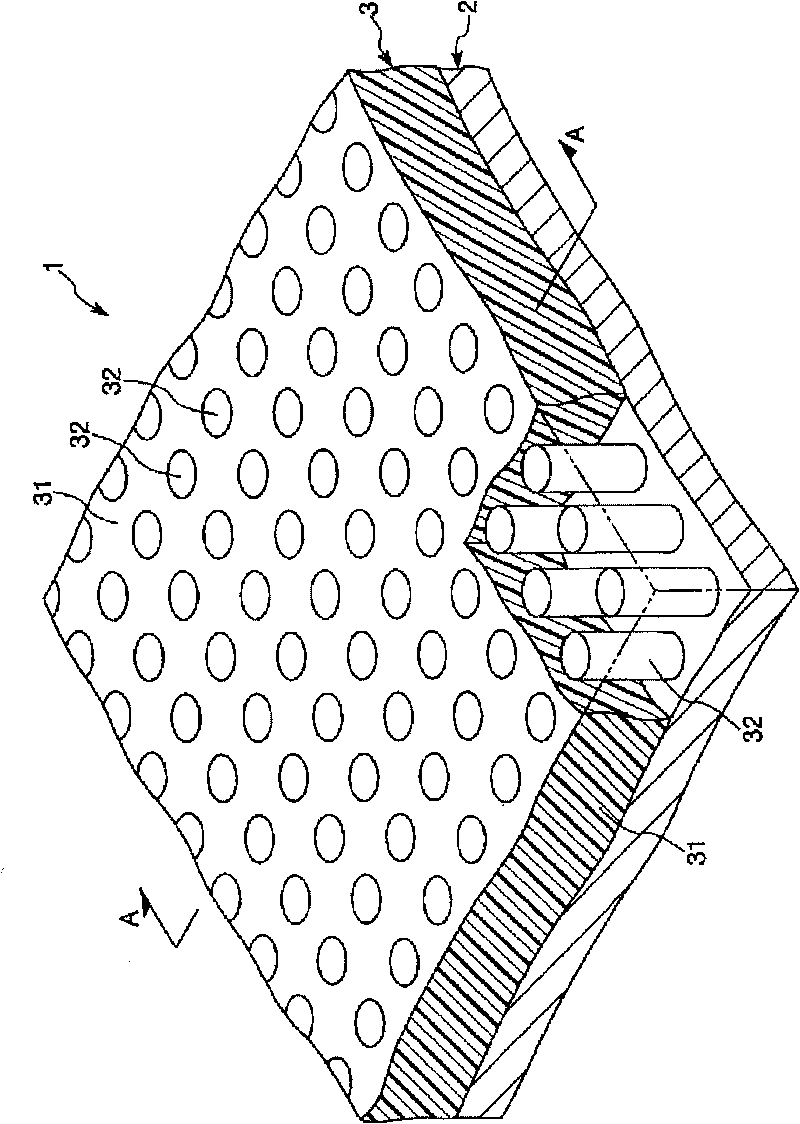 Heat transfer sheet and radiator structure