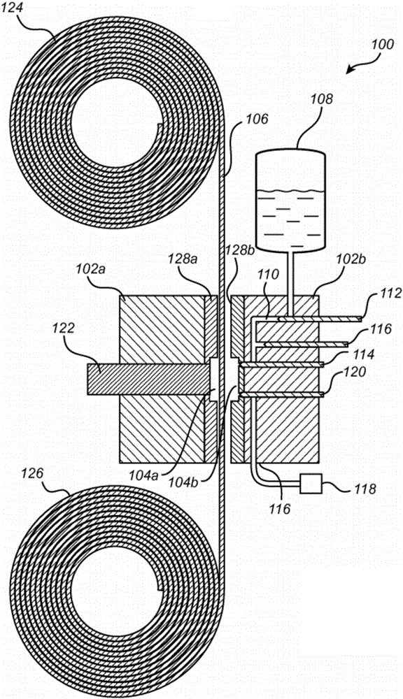 Method and apparatus for infiltration of a micro/nanofiber film