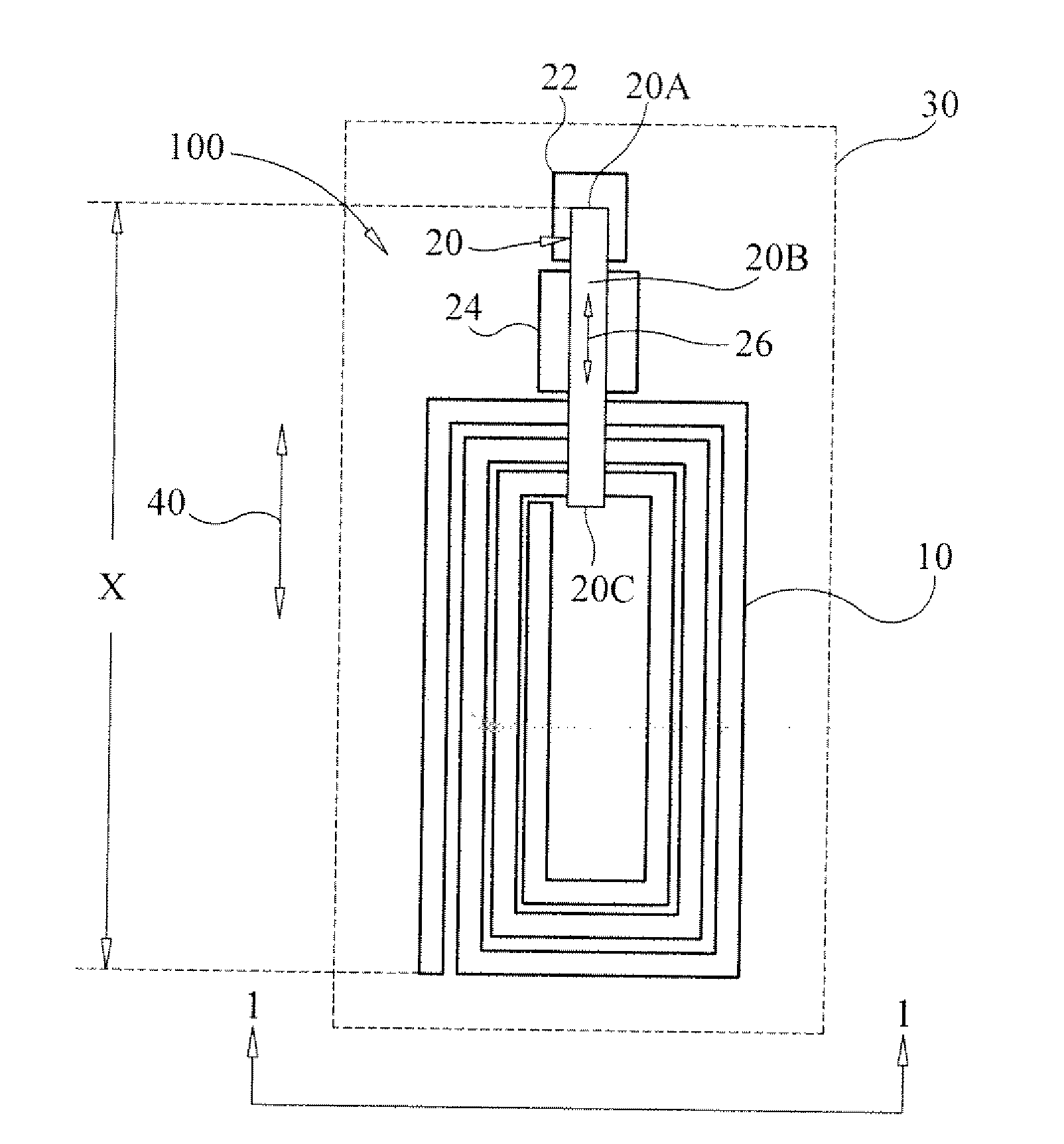 Wireless Open-Circuit In-Plane Strain and Displacement Sensor Requiring No Electrical Connections