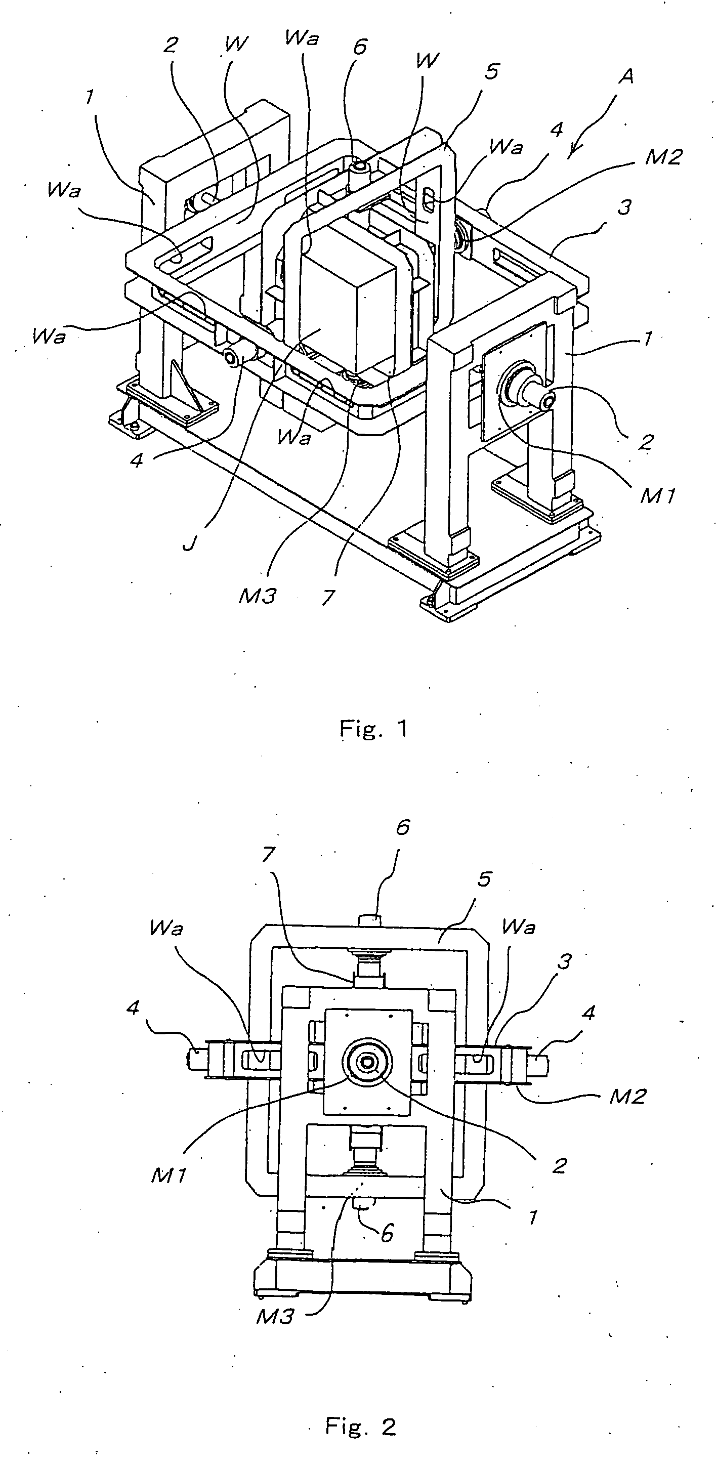 Three-axis motion table