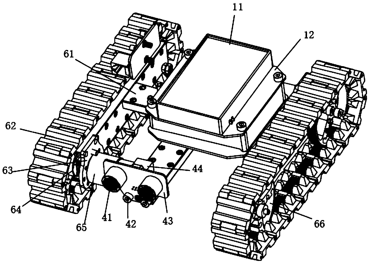 Transformer substation cable releasing robot