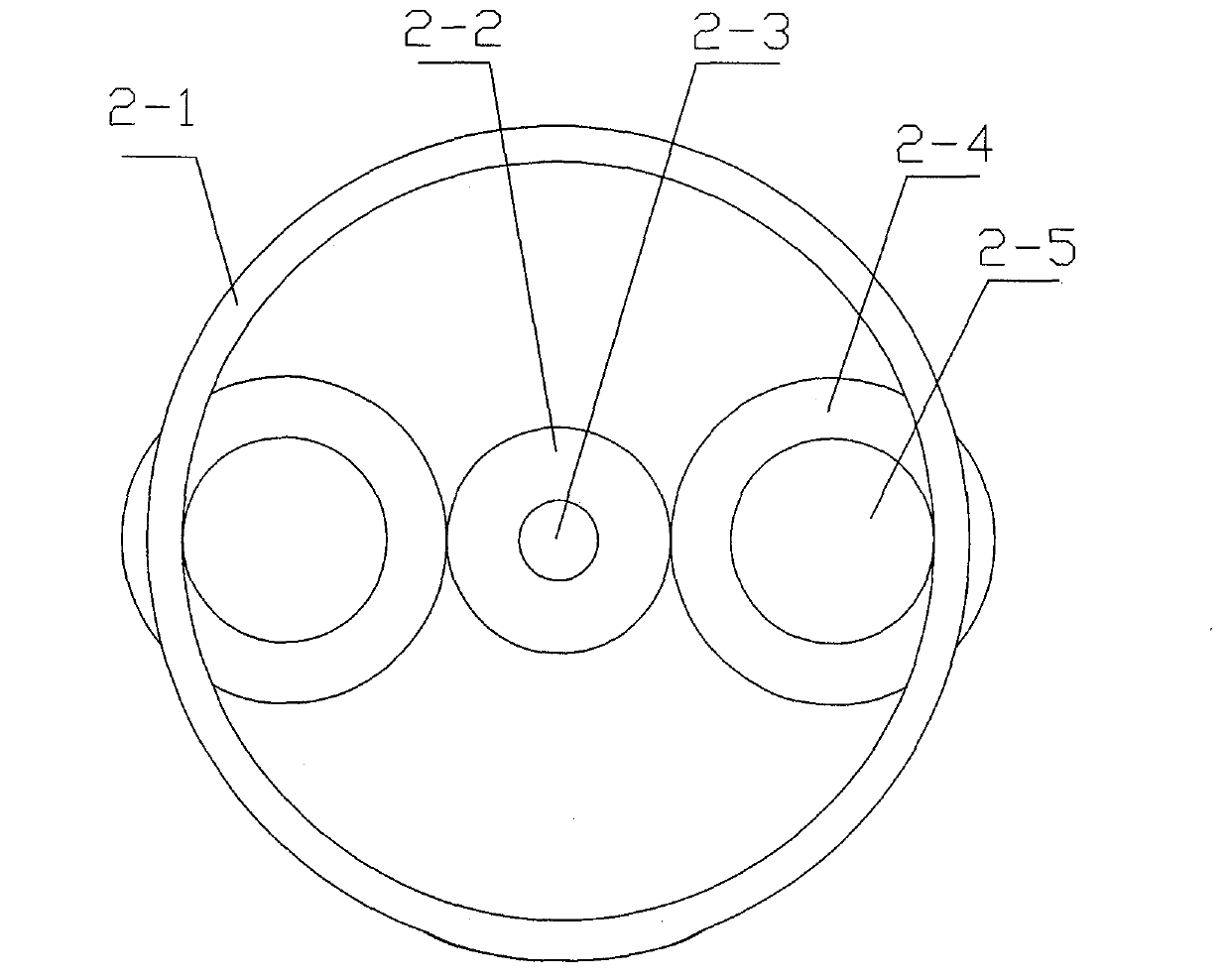 Hub structure provided with reduction box