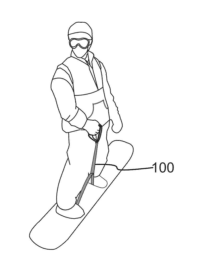 Snowboard training apparatus