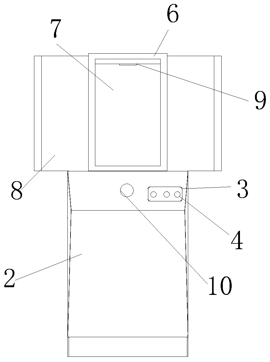 Multidirectional display device for domestic advertisement design