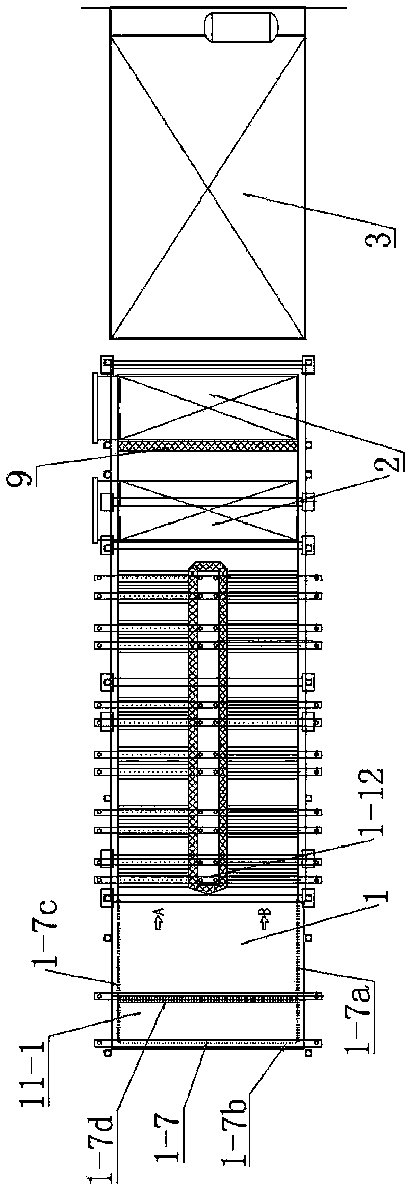 Energy-saving recovery device and energy-saving recovery method for zinc oxide product