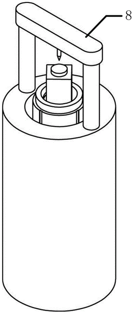 Multi-region drive inertia piezoelectric motor device, scanning probe microscope and control method