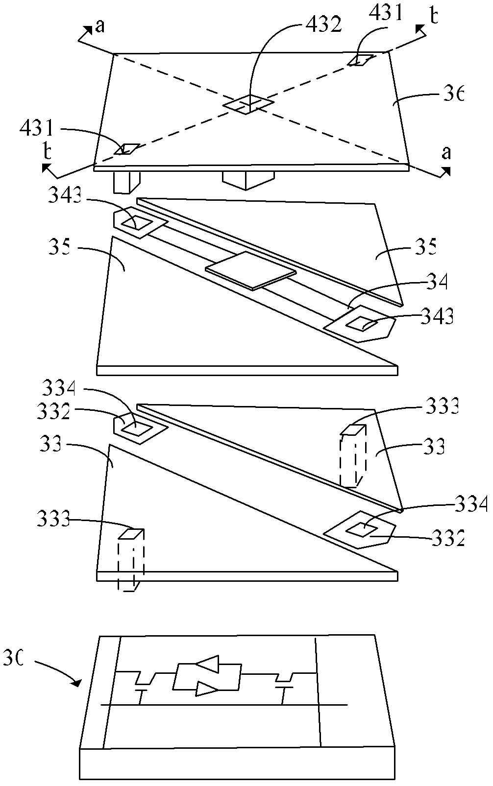 Digital micro-mirror device and forming method thereof