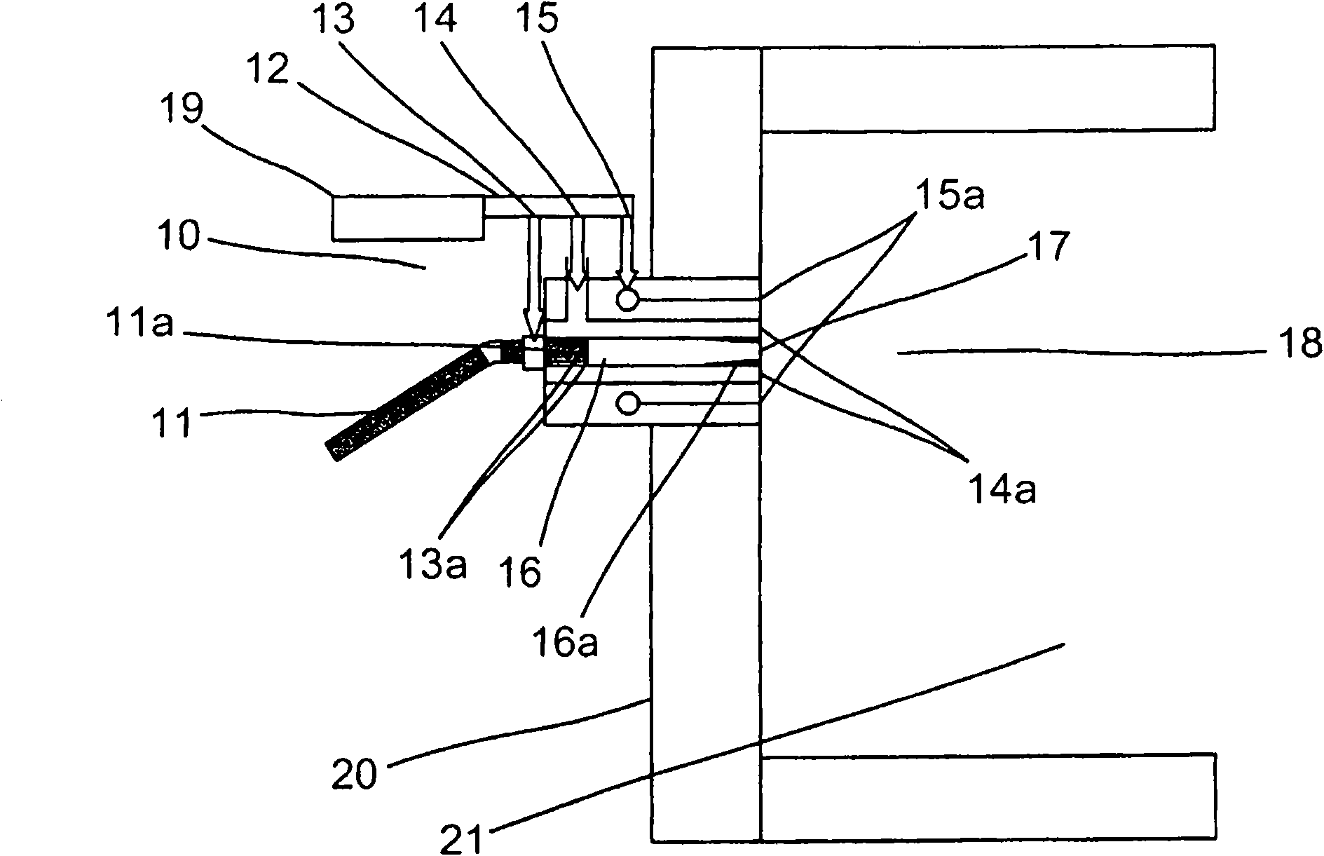 Method and device for combustion of solid fuel