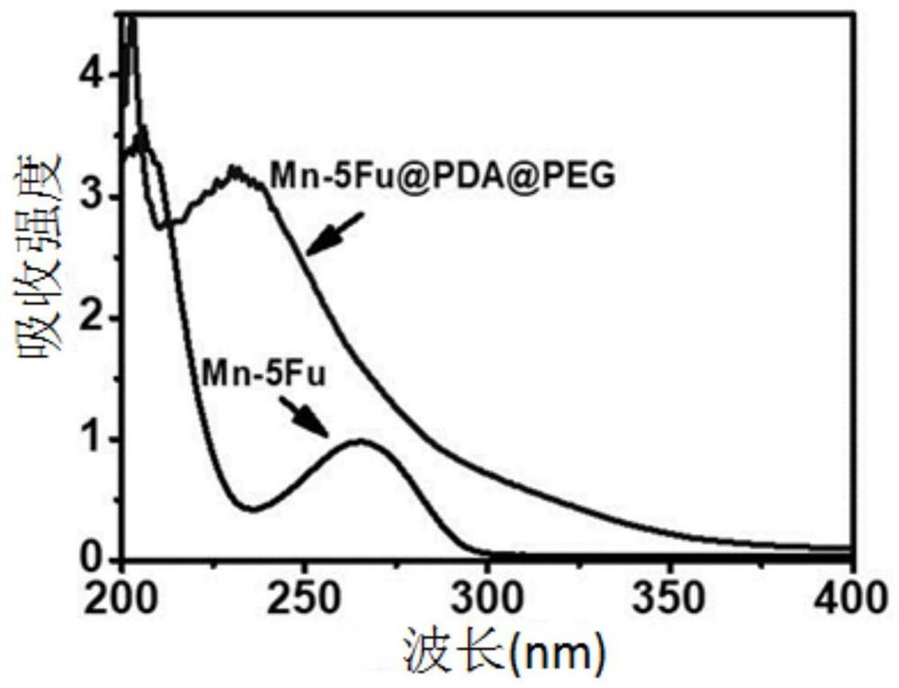 A kind of preparation method and application of pentafluorouracil nano drug preparation