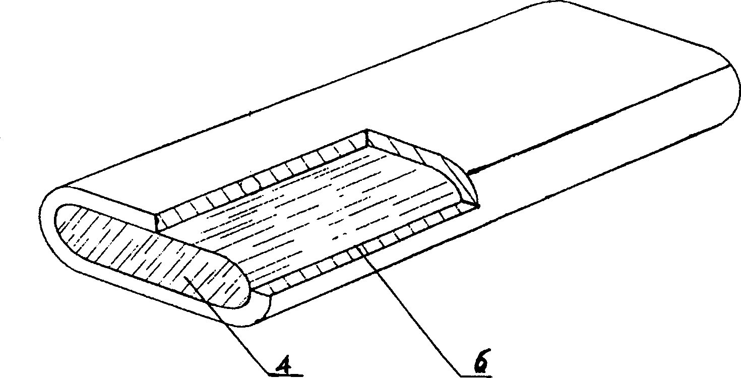 Production method of fully coated copper core composite rod