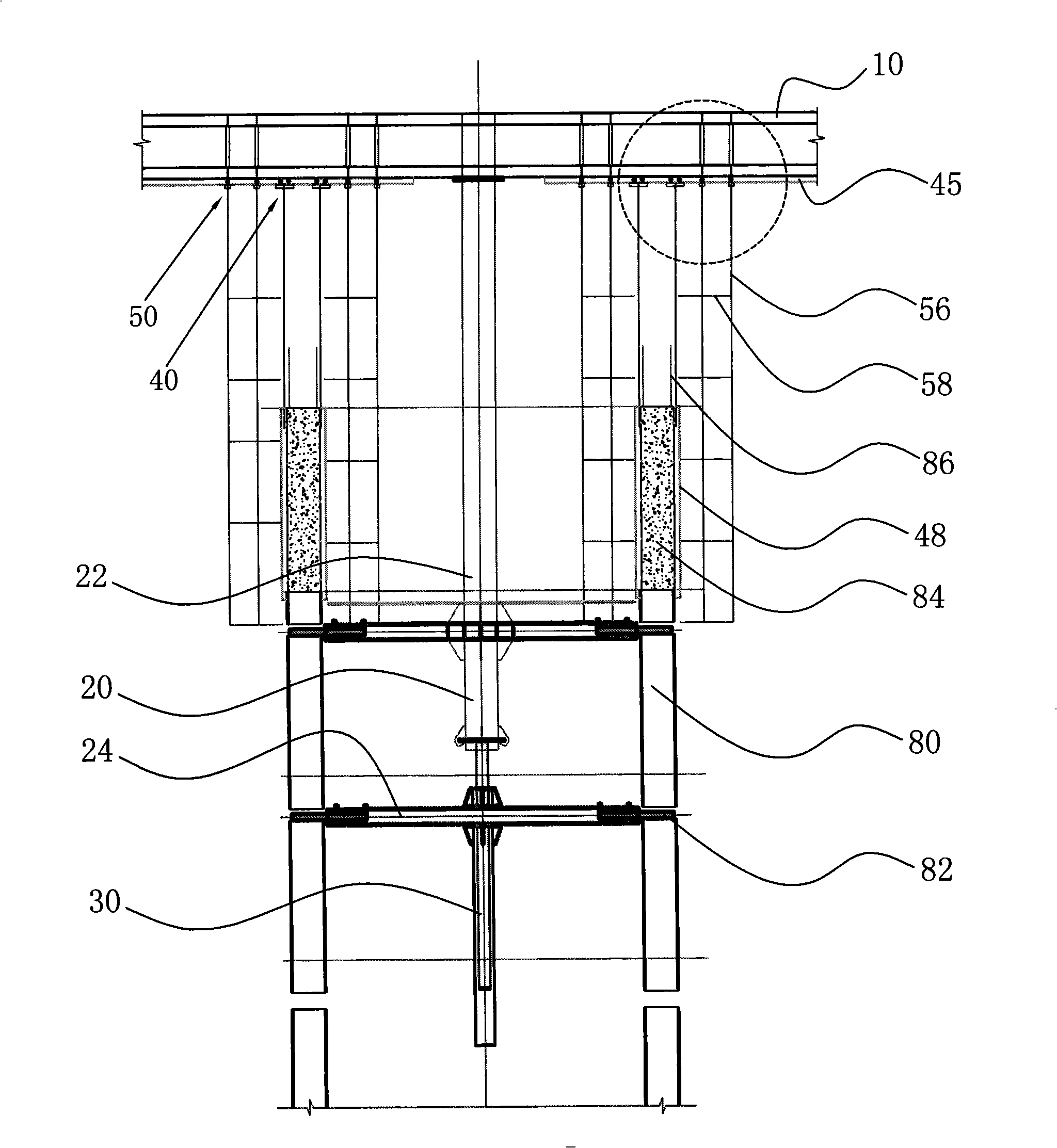 Multifunctional variable integral hoisting template system
