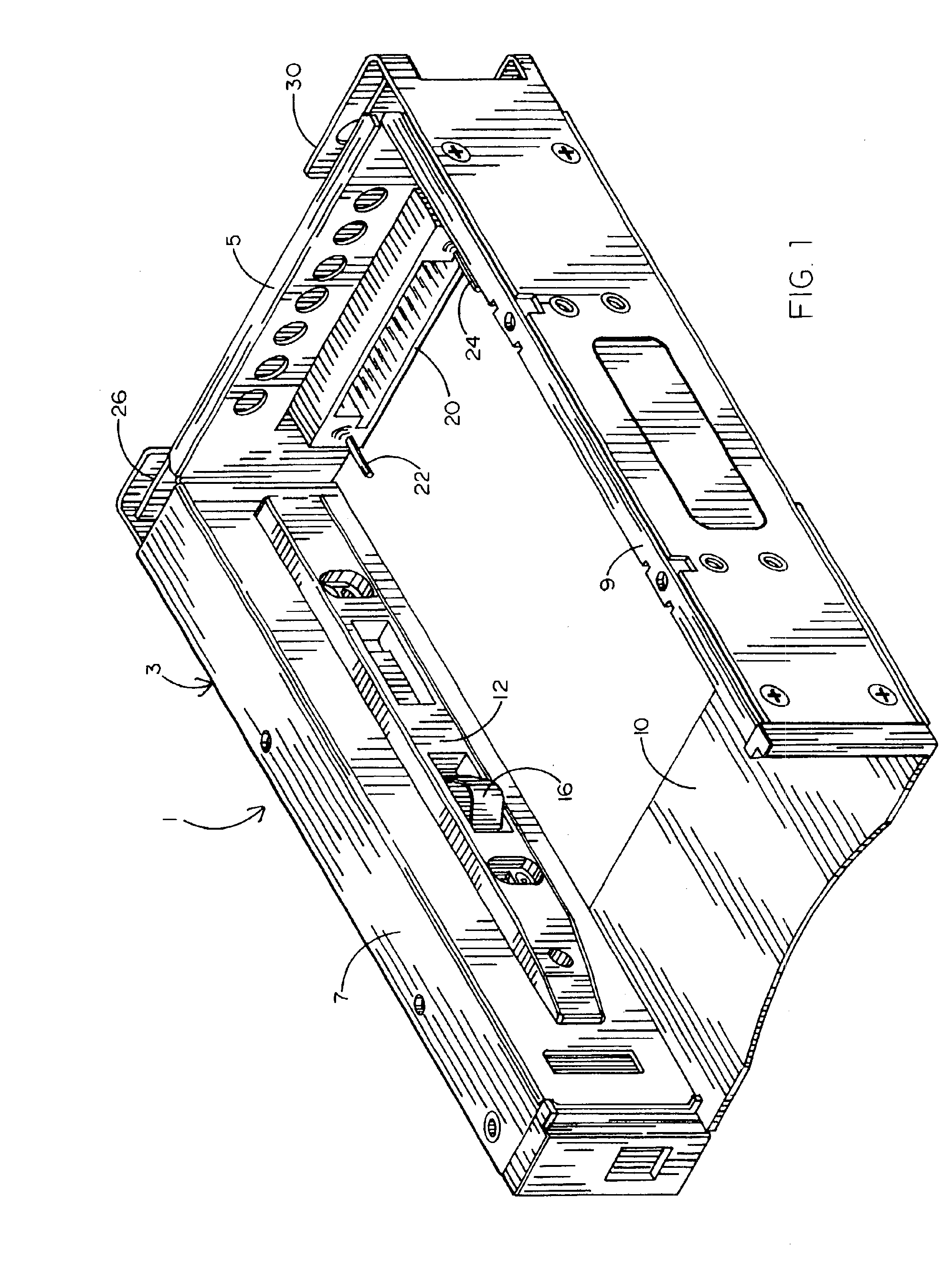 Universal receptacles for interchangeably receiving different removable computer drive carriers