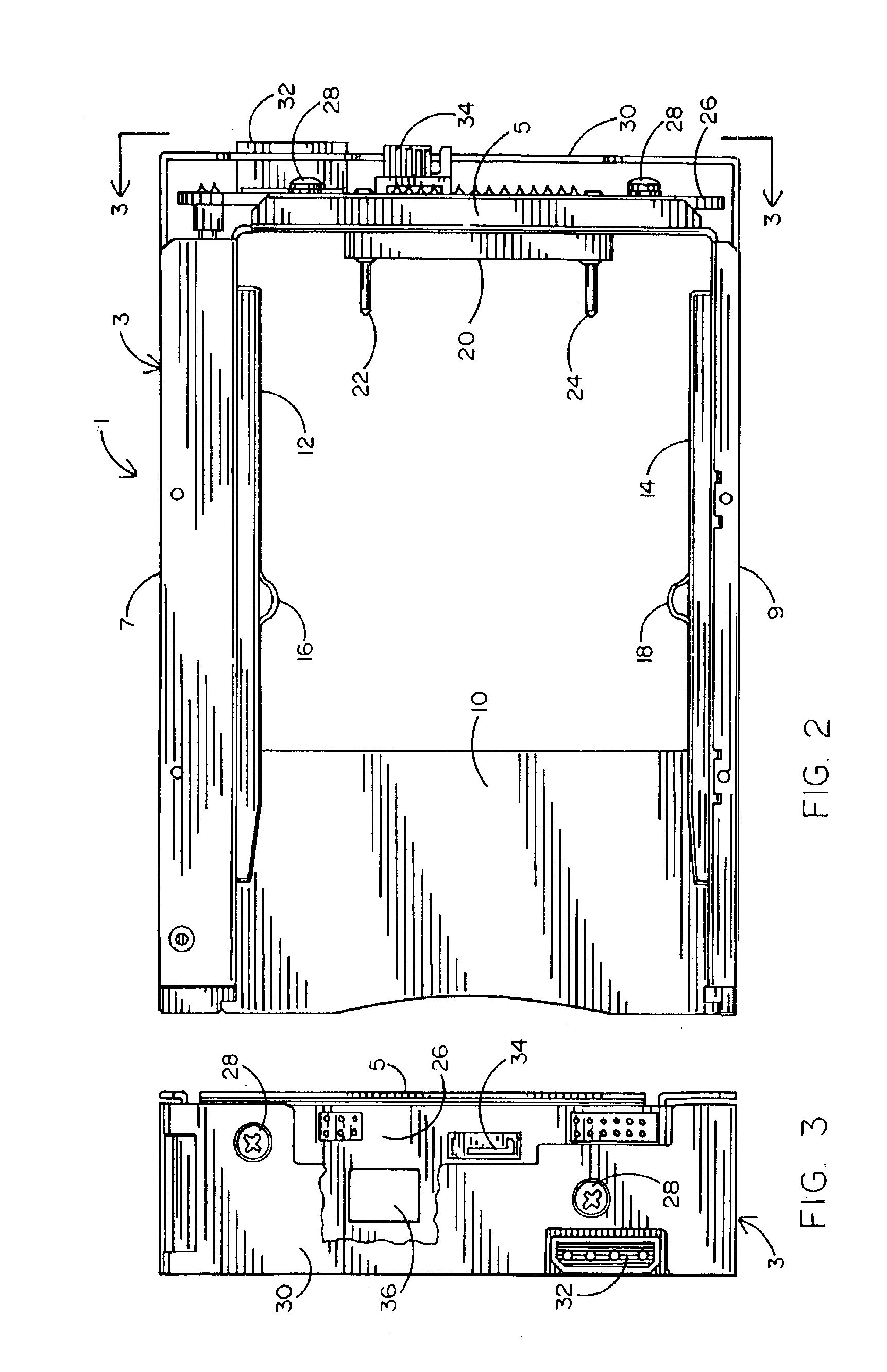 Universal receptacles for interchangeably receiving different removable computer drive carriers
