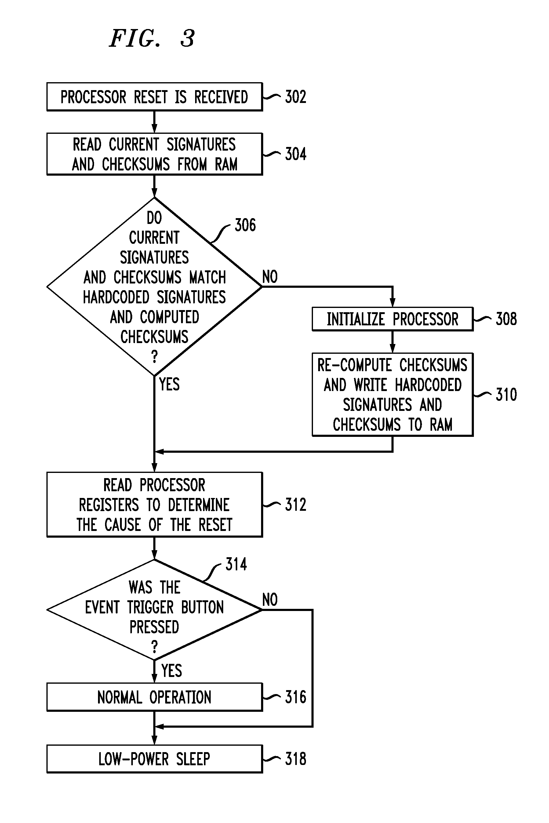 Reset-tolerant authentication device