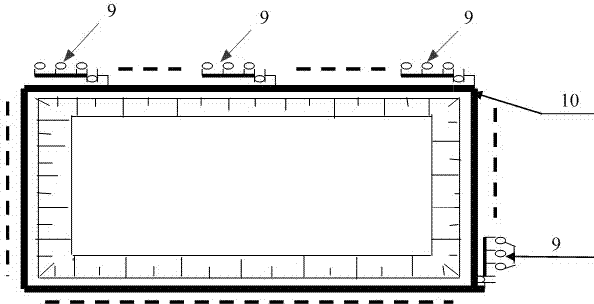 Well point dewatering method and device