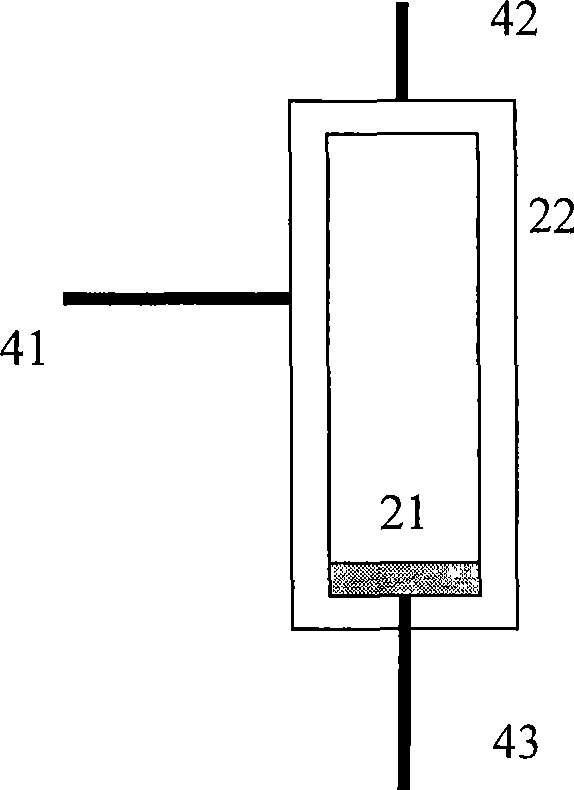 Gas-liquid separator based on porous media board