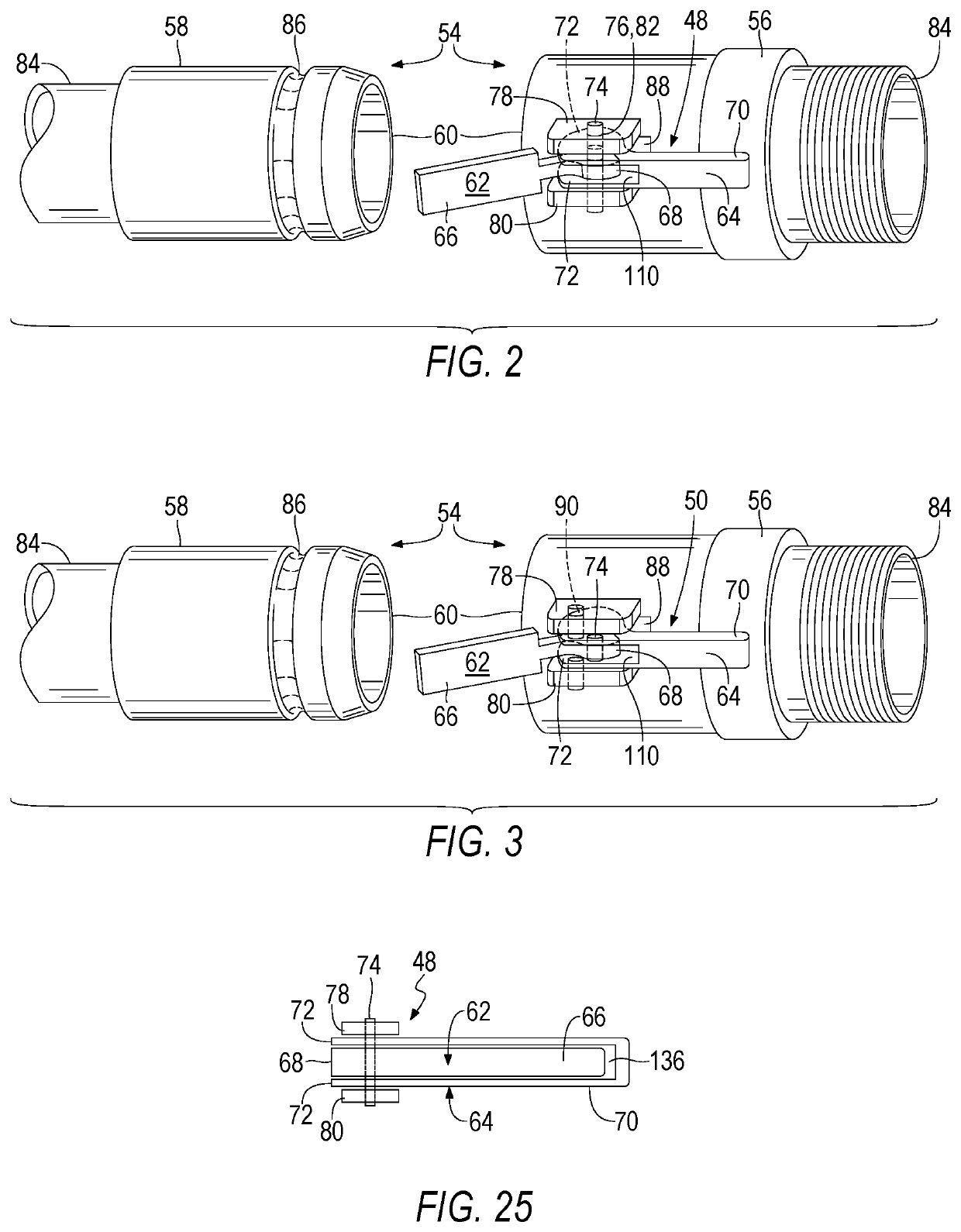 Cam lock fitting with vent and safety lock