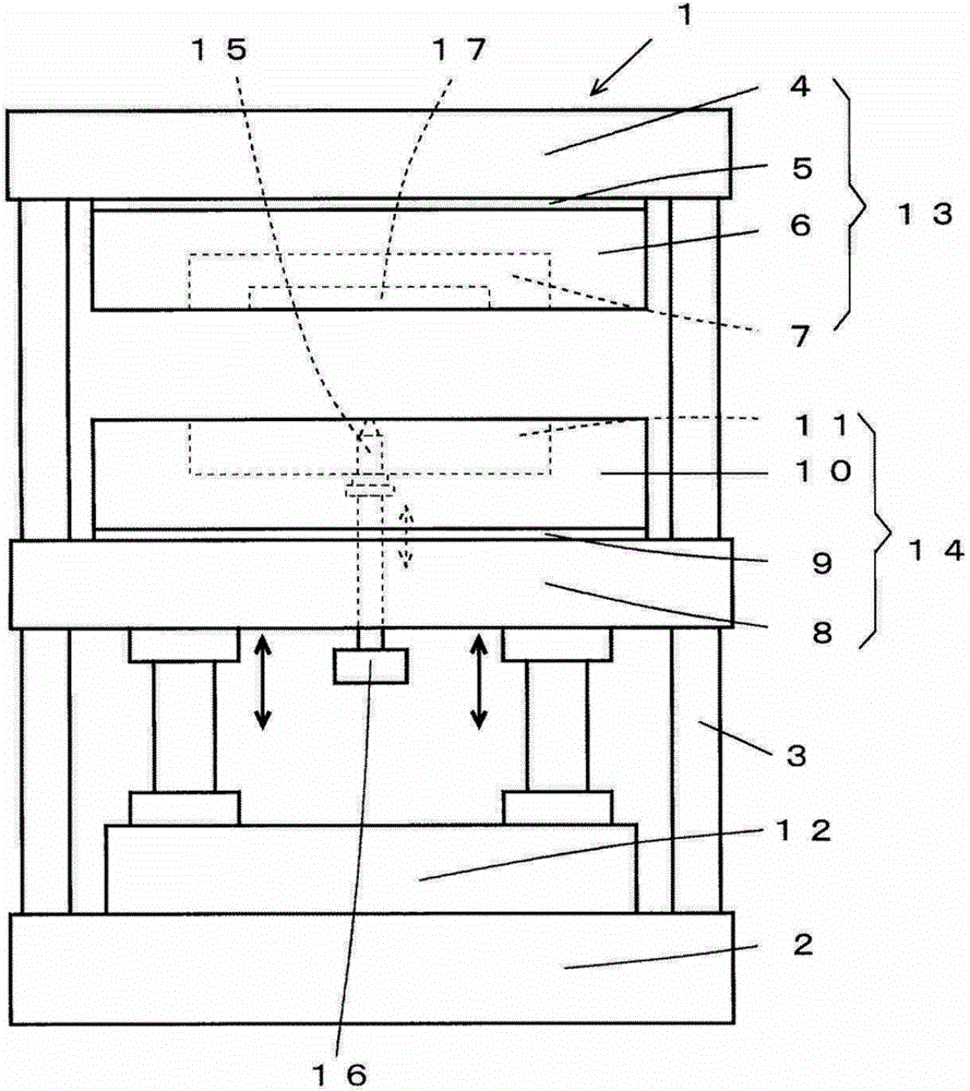 Apparatus for manufacturing molded articles, method for manufacturing molded article and molded article